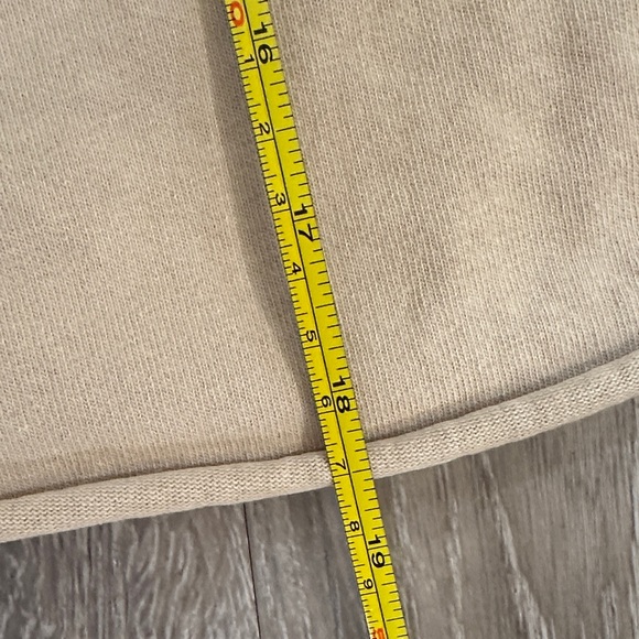 Brandy Melville Tan Cropped Sweatshirt - Picture 3 of 6